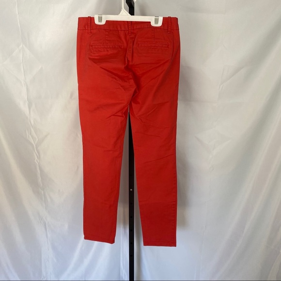 J. Crew Orange Bennett Chino Pants, size 2 - Picture 6 of 6